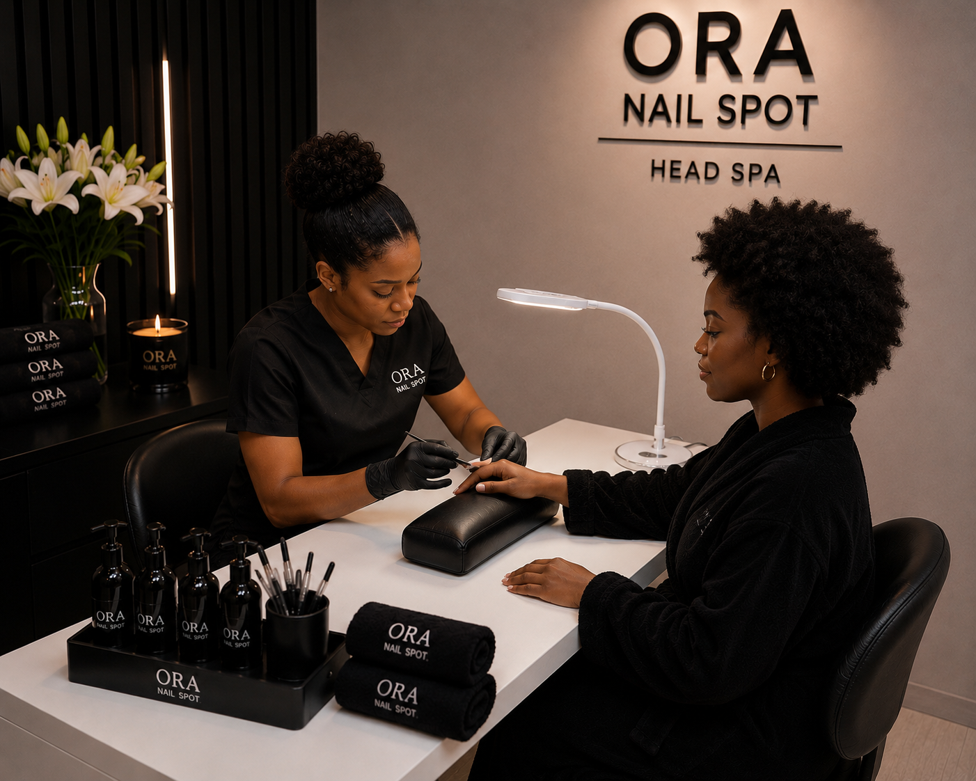 Ora Nail Spot head spa service