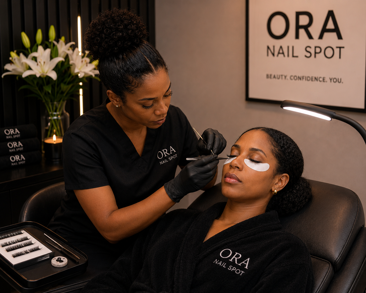 Ora Nail Spot lash extension service